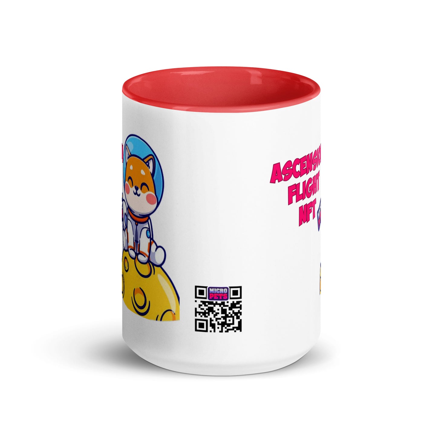 Exclusive Ascension Flight NFT Mug with Vibrant Accents