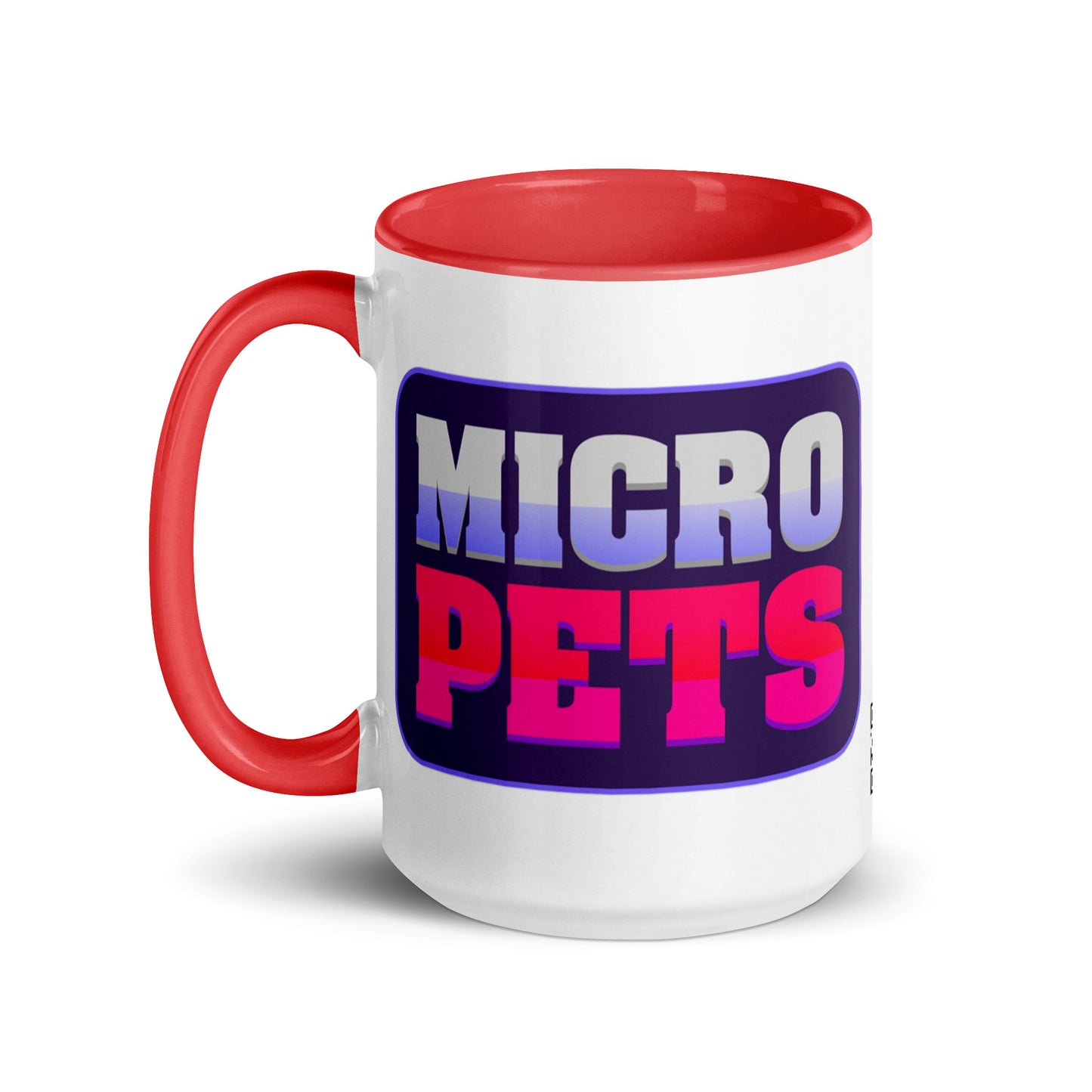 MicroPets Logo Mug with Vibrant Interior