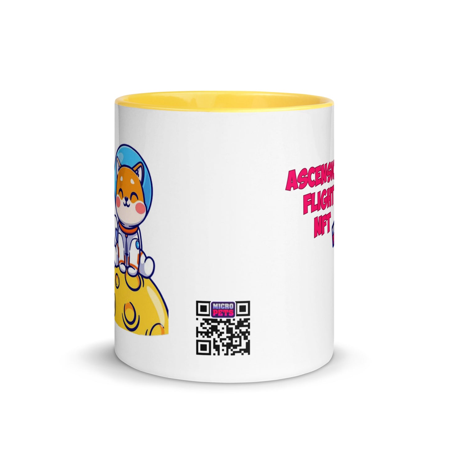 Exclusive Ascension Flight NFT Mug with Vibrant Accents