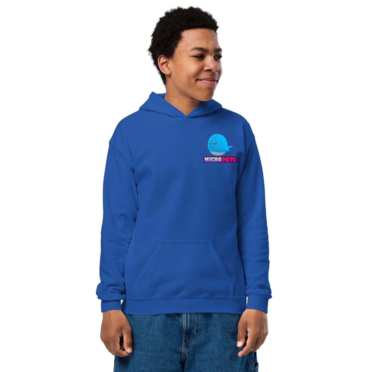 MicroPets Whale Youth Hoodie