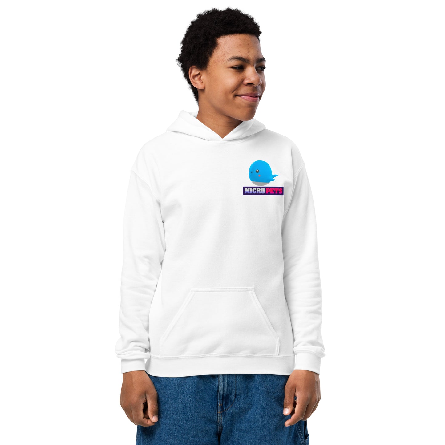 MicroPets Whale Youth Hoodie