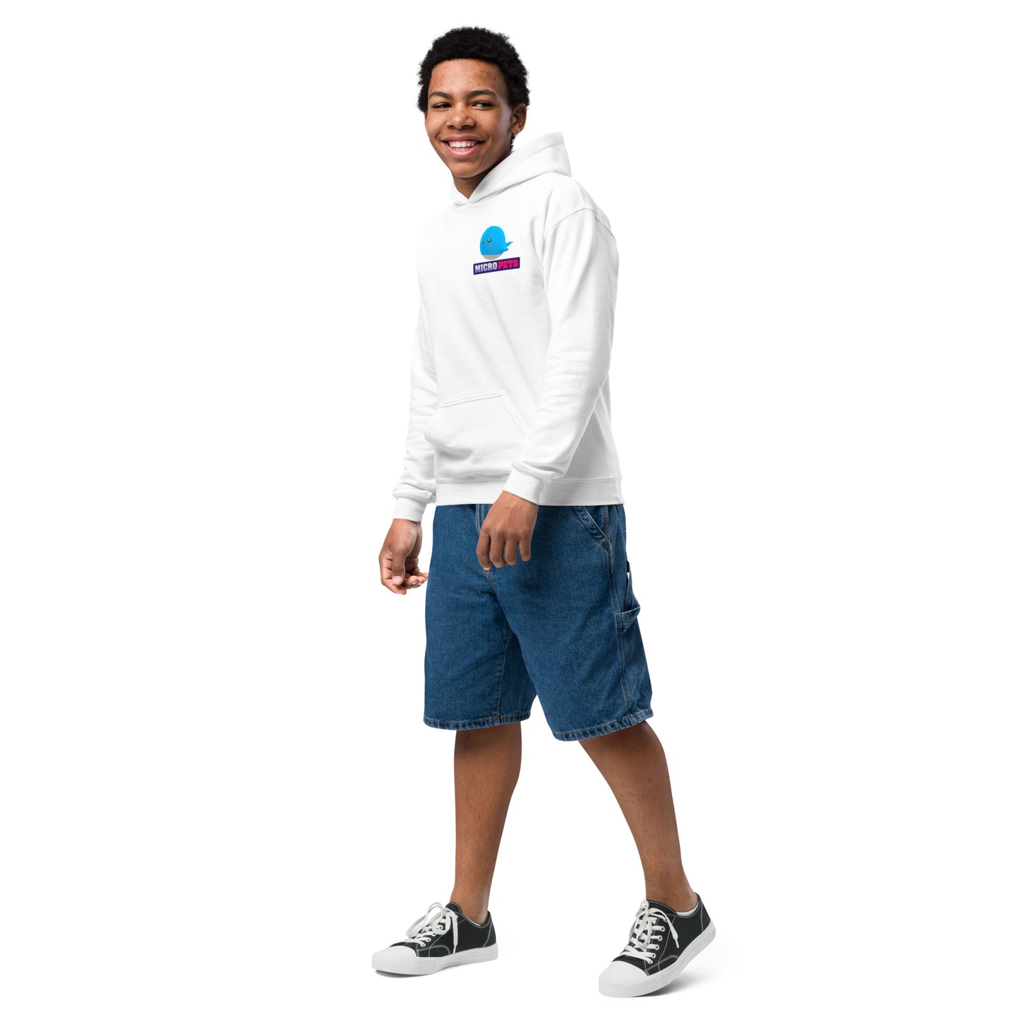 MicroPets Whale Youth Hoodie