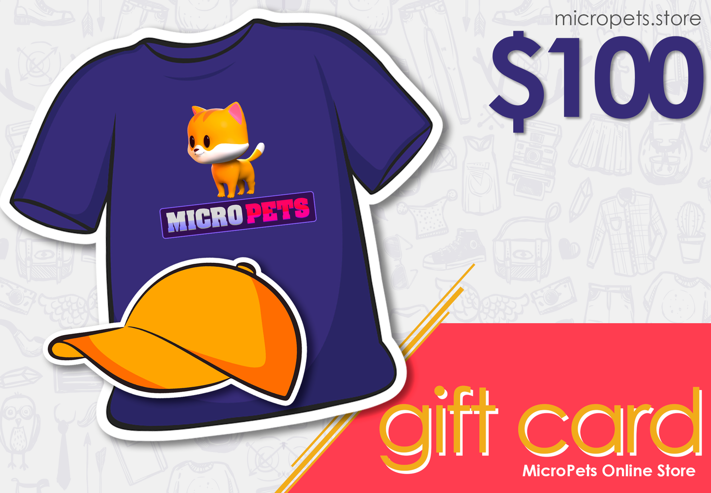 MicroPets Online Store Gift Card