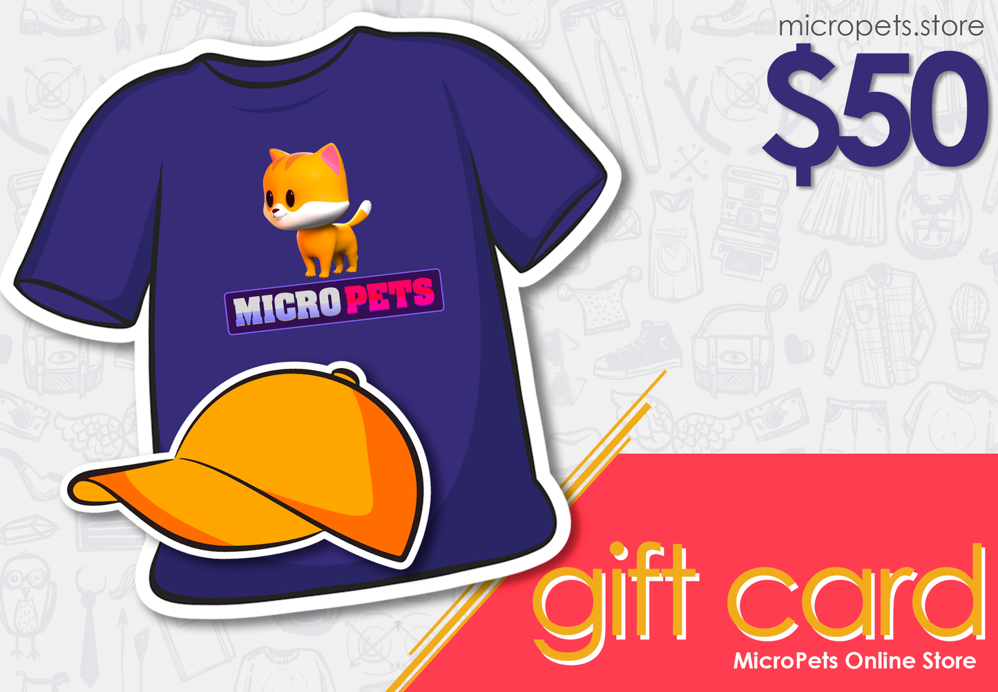MicroPets Online Store Gift Card