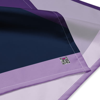 MicroPets Logo and Colours All-Over Print Bandana for Pets