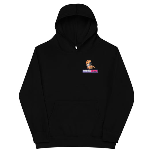 Kids MicroPets Tiger Fleece Hoodie