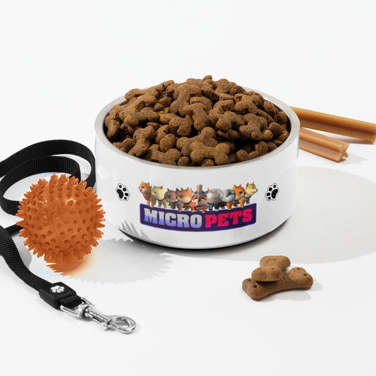 MicroPets S1 Stainless Steel Pet Bowl
