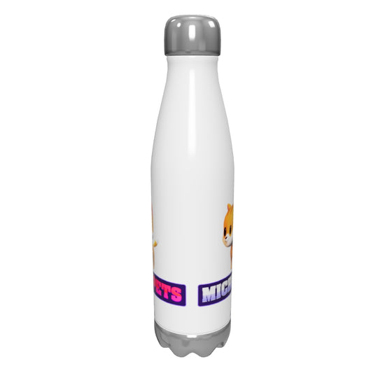 MicroPets Cate Stainless Steel Water Bottle