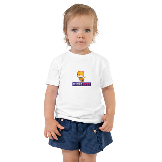 MicroPets Toddler T-Shirt with Cate Pet